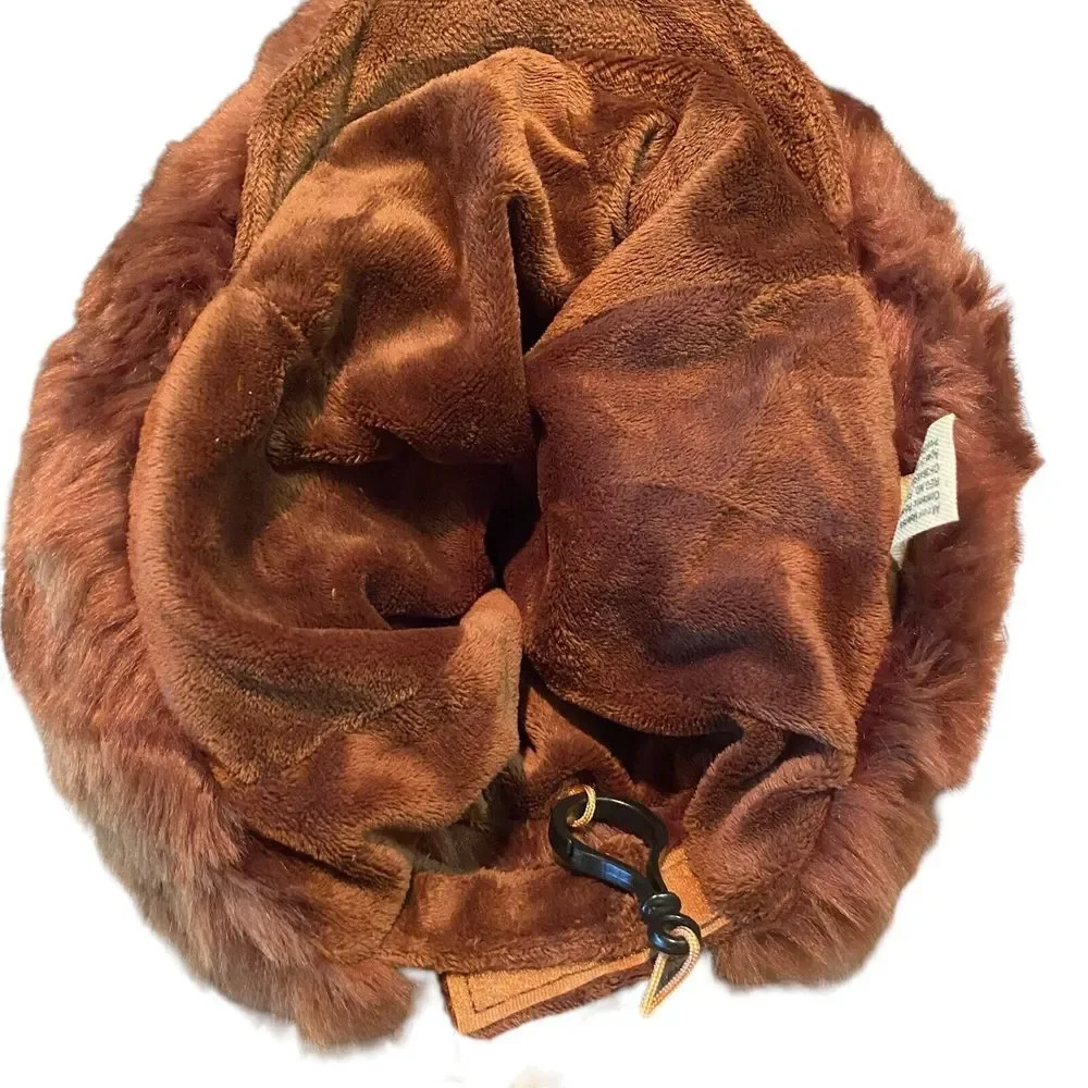 Jagg Plush Oz Animal Brown Hat‎ Adjustable Kids